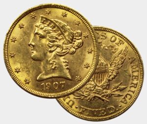 pièce de 5 dollars US